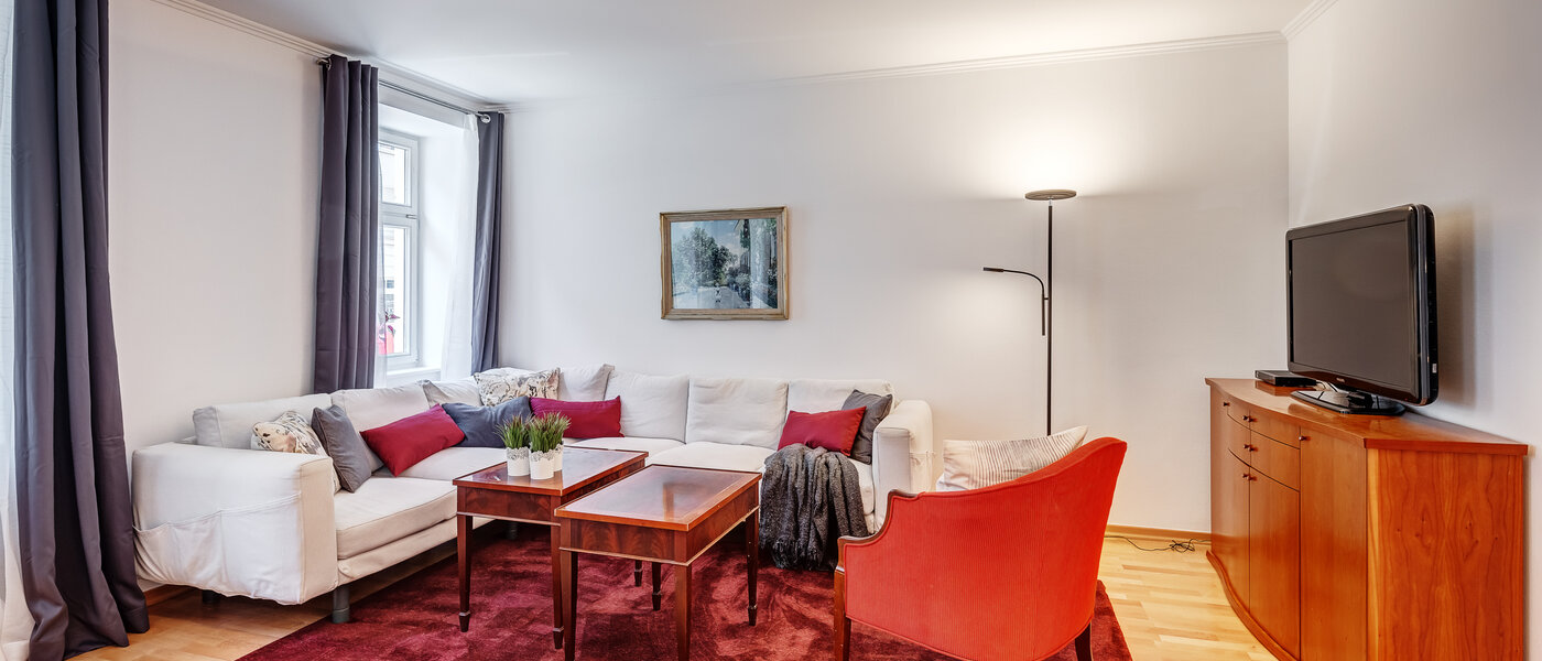 Flat München Haidhausen 02 Stue og oppholdsrom 7586