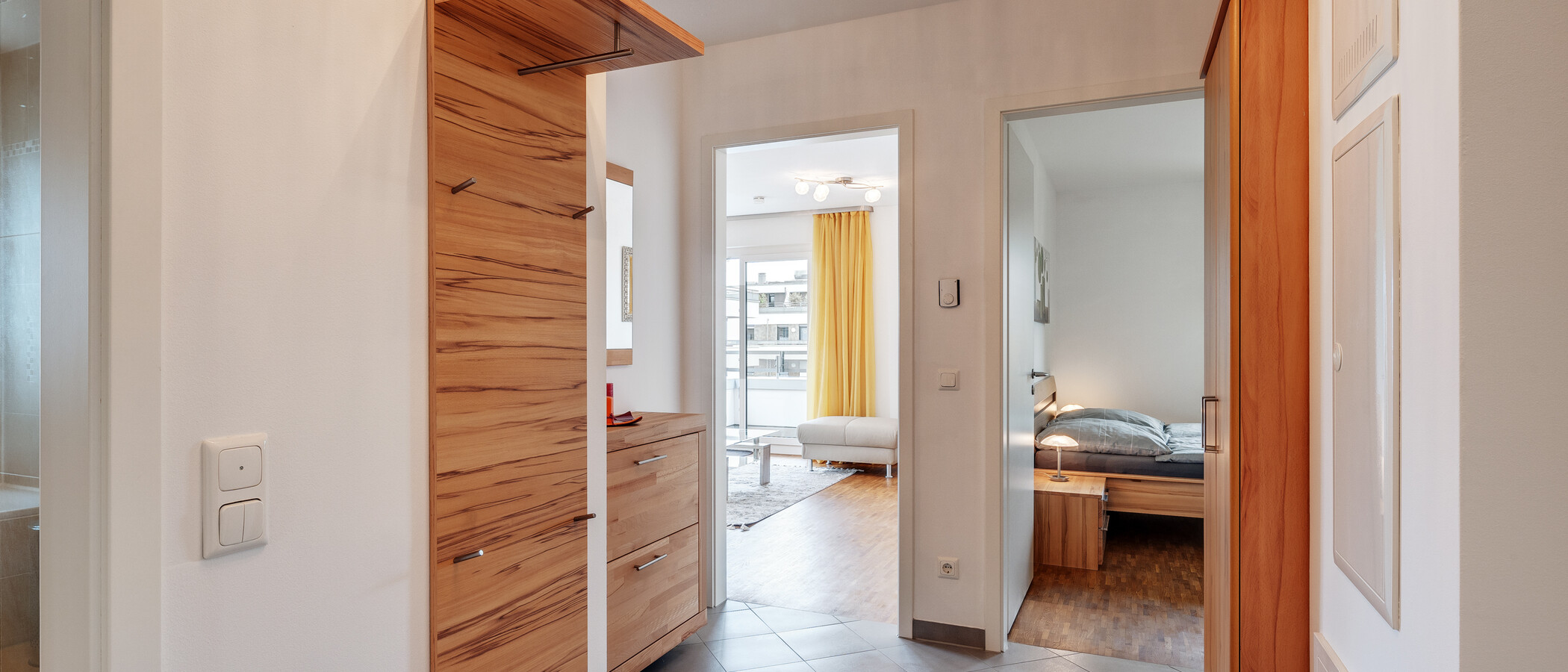 Düz München Parkstadt Schwabing 01 Koridor/koridor geçidi 7611