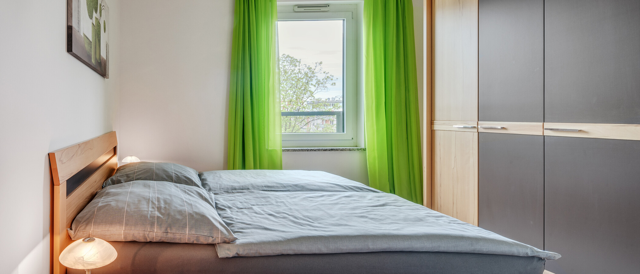 Düz München Parkstadt Schwabing 01 Yatak Odası 7611