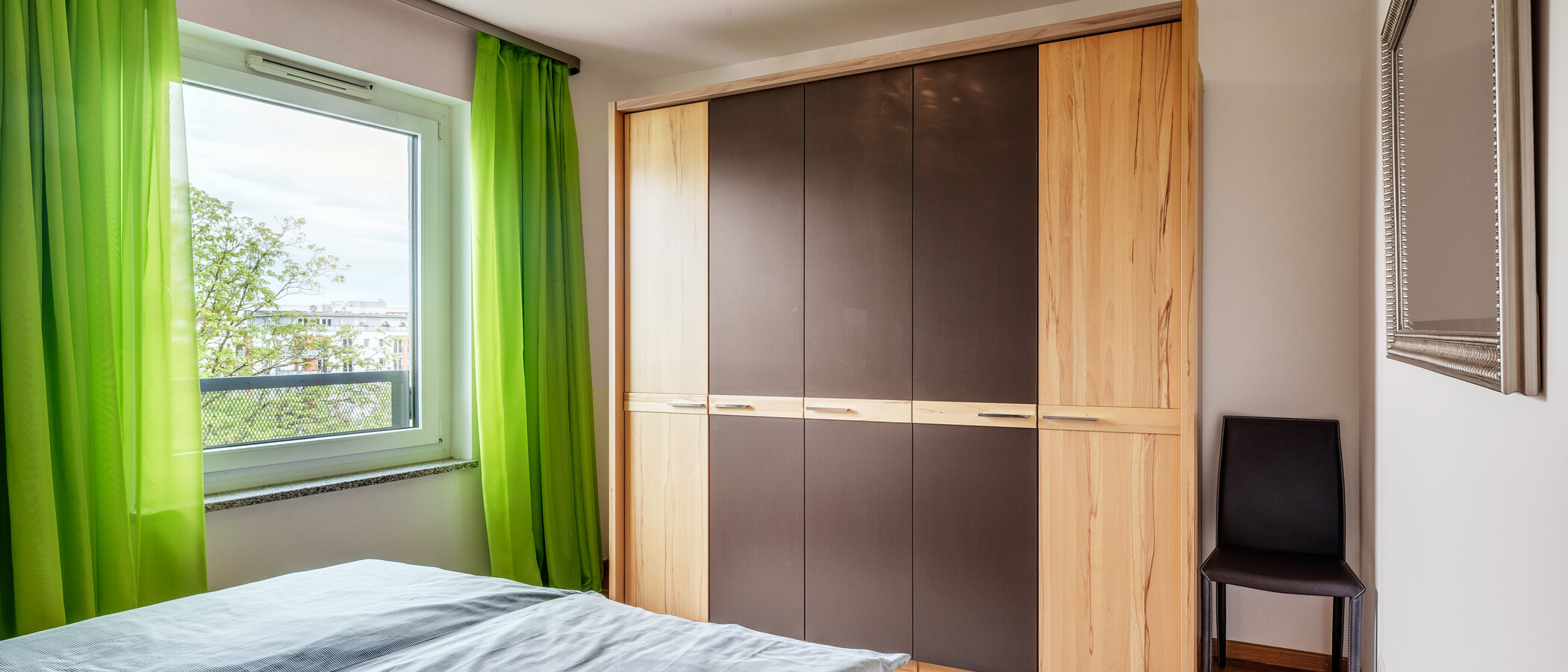 Düz München Parkstadt Schwabing 02 Yatak Odası 7611