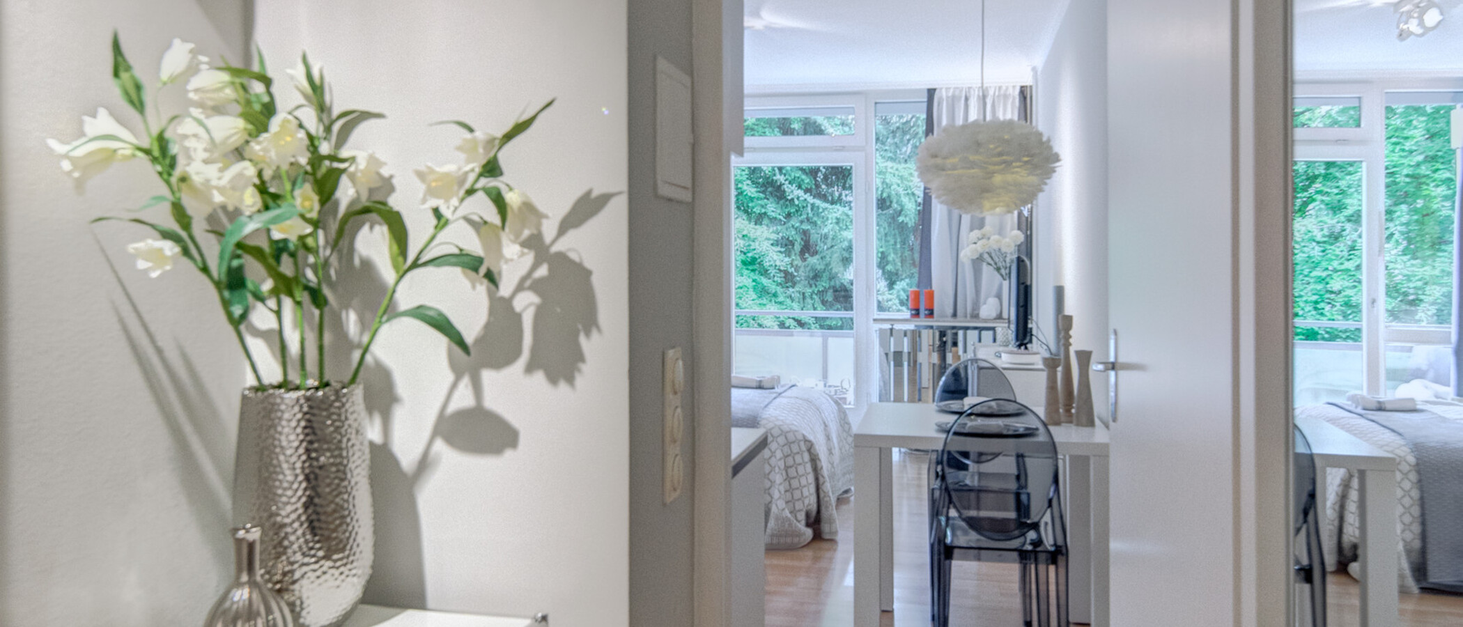 Flat München Schwabing-West (rund um den Hohenzollernplatz) 02 Korridor/gang 764
