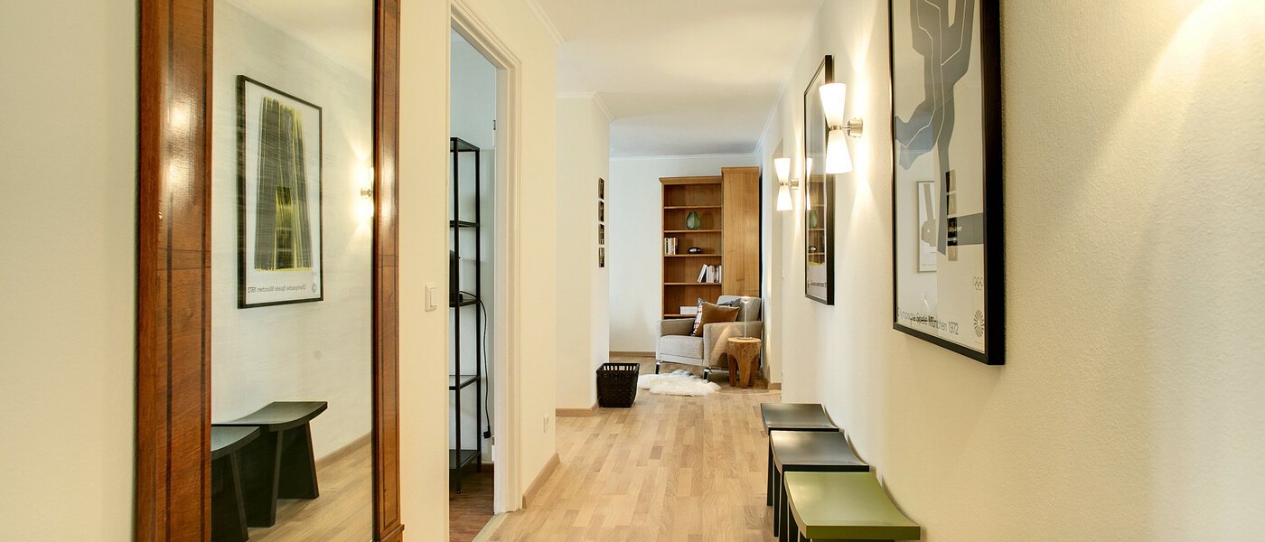 플랫 München Lehel 01 복도/복도 7684