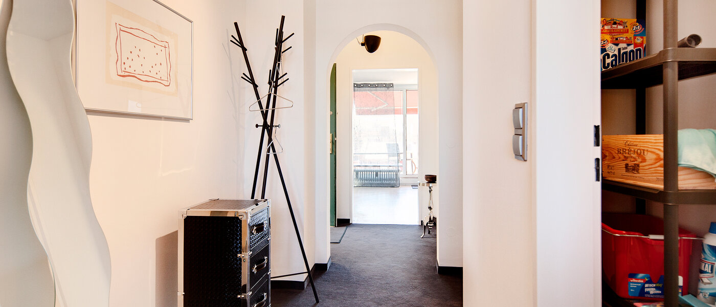 Stanovanje s strešno teraso München Schwabing-West (rund um den Hohenzollernplatz) 03 Koridor/hodnik 7704