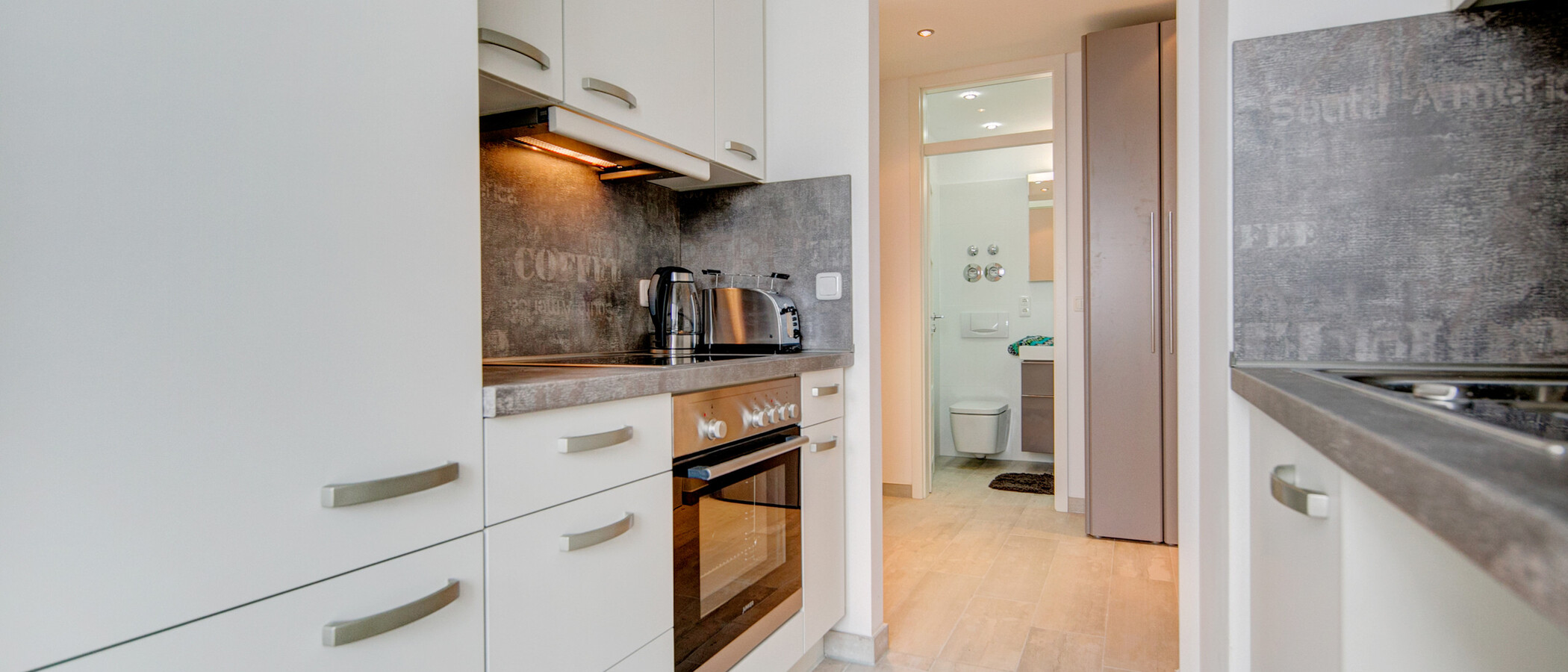 Flat München Schwabing-Nord (zw. Leopoldstraße & Englischen Garten) 01 Kjøkken 7791