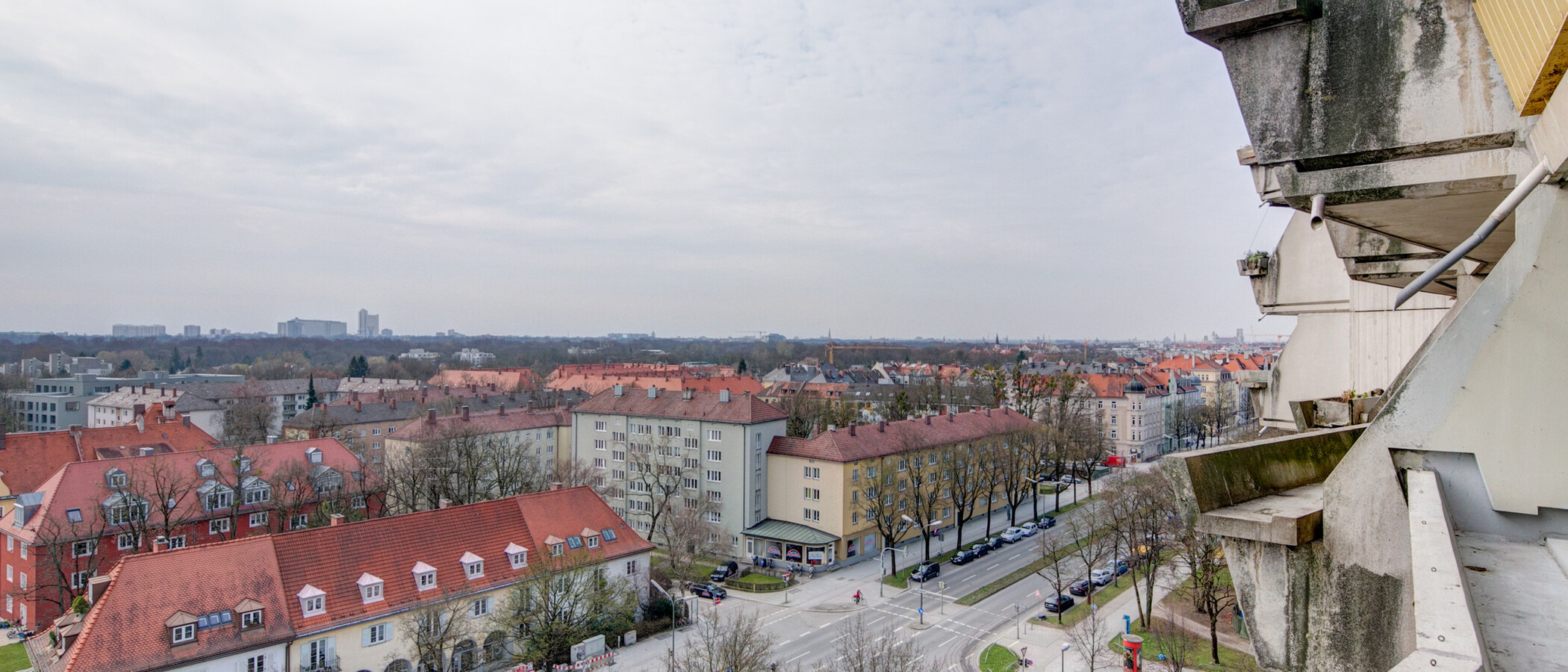 Flat München Schwabing-Nord (zw. Leopoldstraße & Englischen Garten) 01 Utsikt 7791