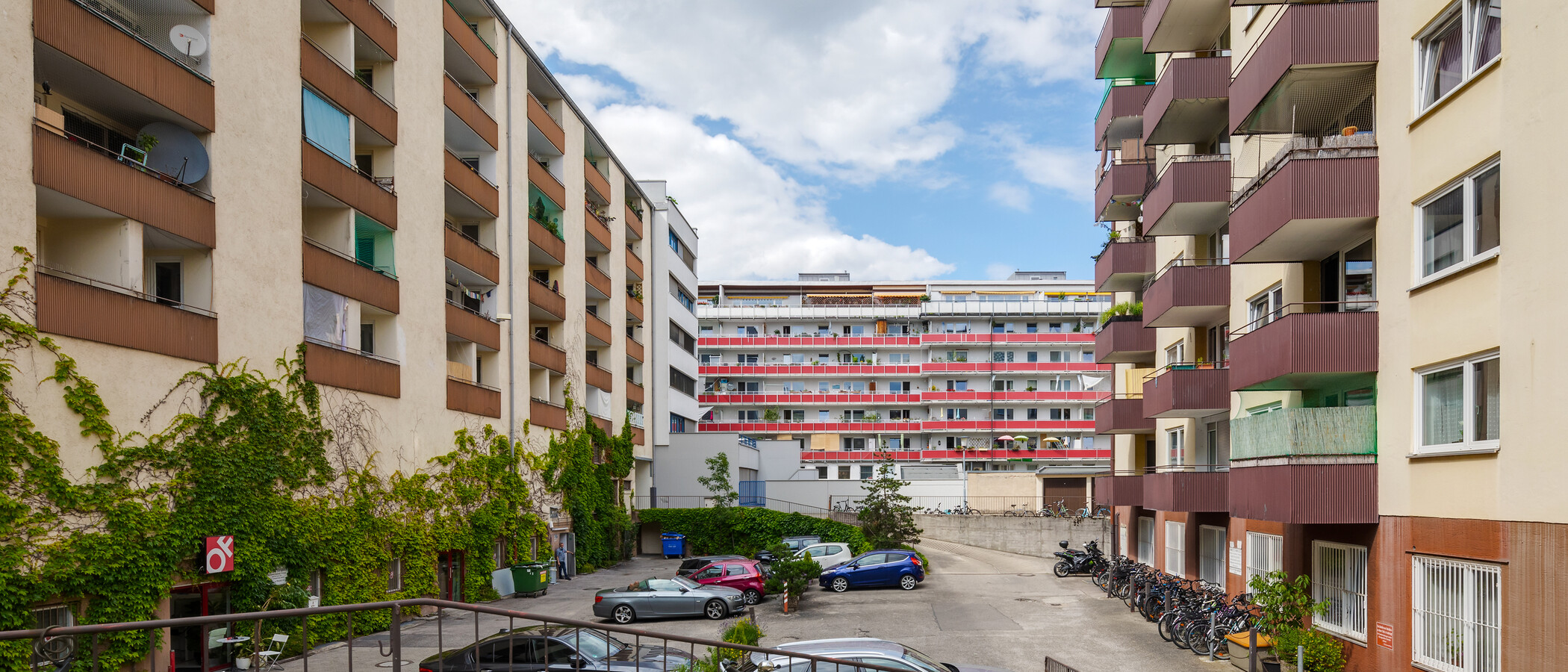Plano München Schwabing-West 02 Pátio interior 7854