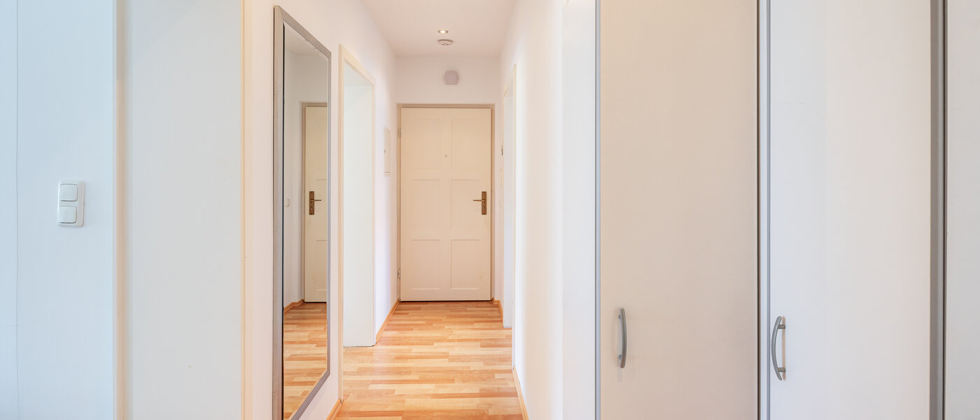 Platt München Schwabing - Alte Heide 01 Korridor/hallgång 7927