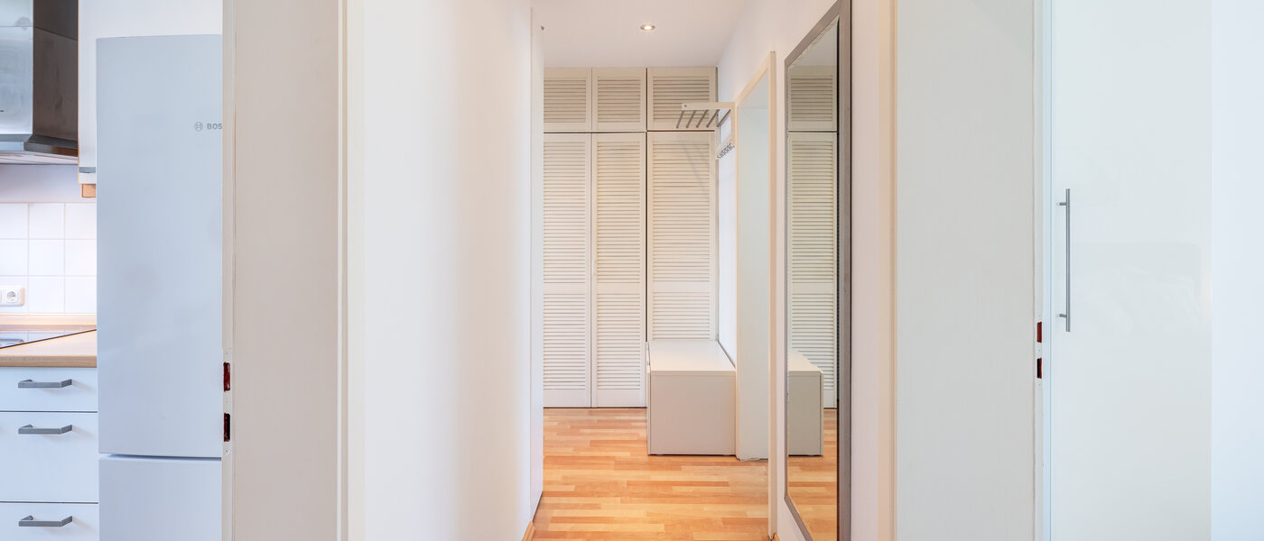 Platt München Schwabing - Alte Heide 02 Korridor/hallgång 7927