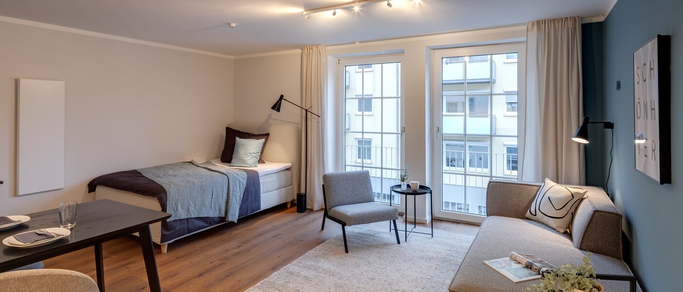 Plat München Neuhausen 03 Leefruimte 7952