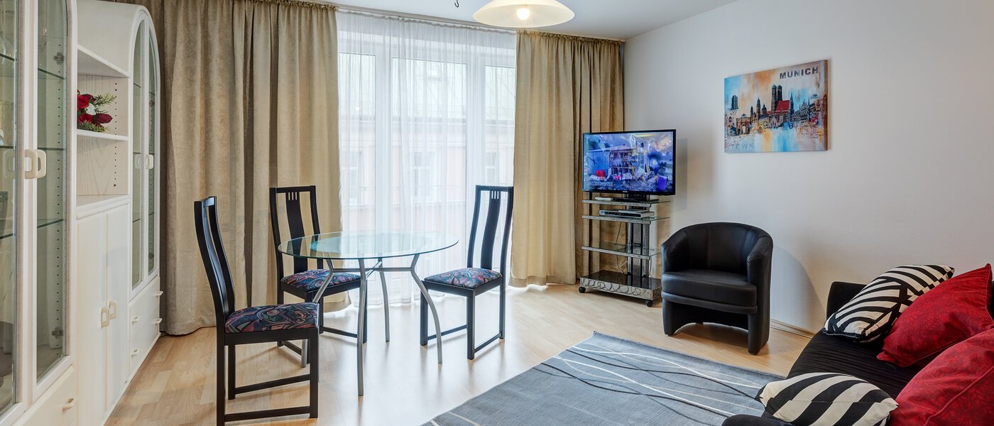 Ploché München Maxvorstadt - Museumsviertel 02 Obývací prostor 796