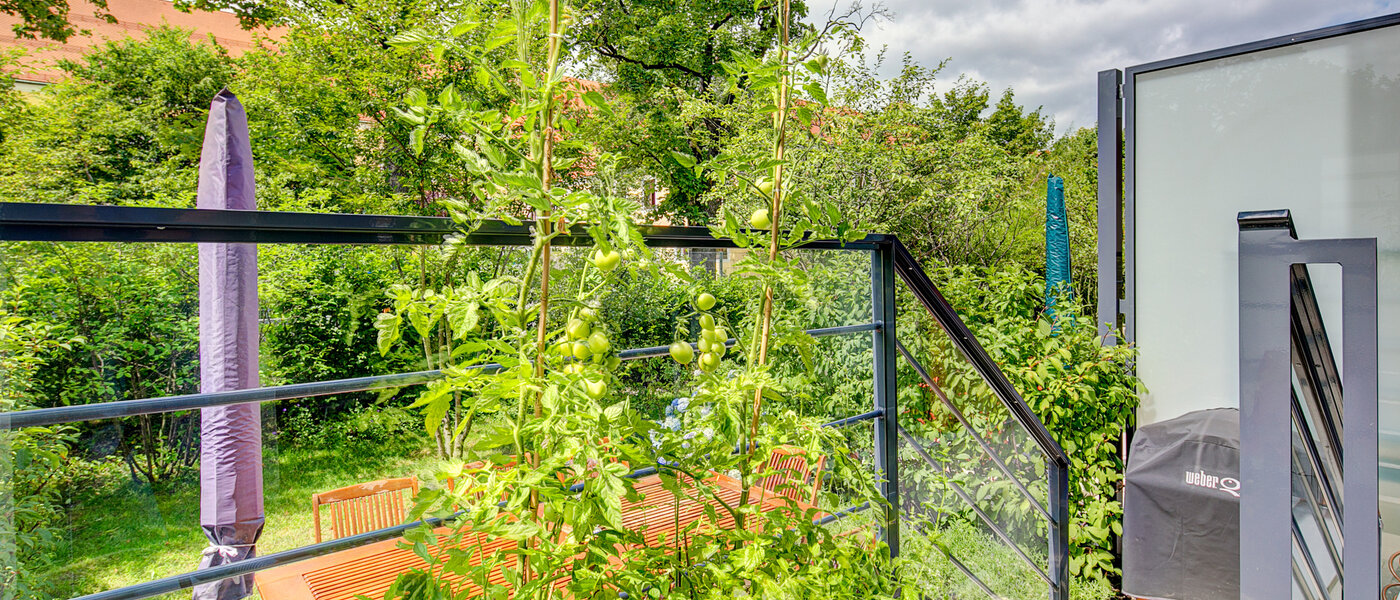 Ev München Schwabing-West 01 Bahçe 7998