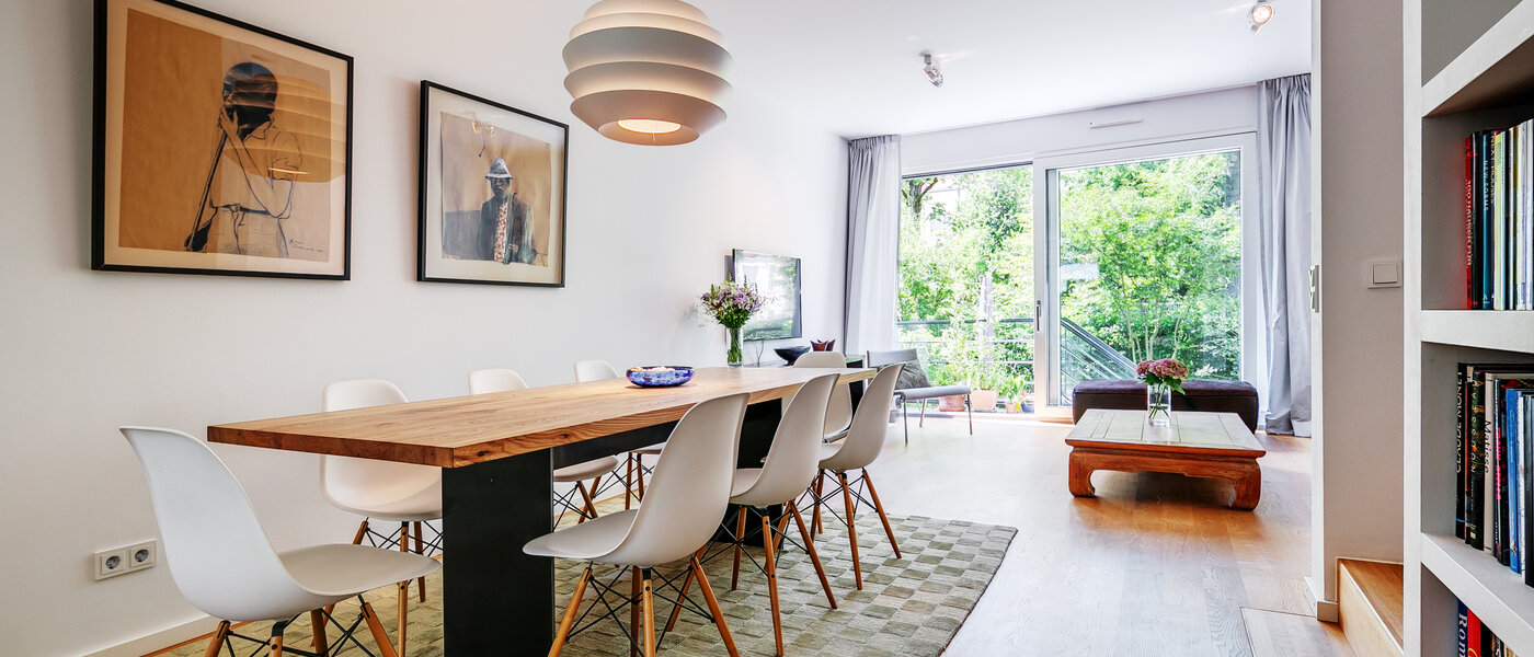 Ev München Schwabing-West 01 Yemek alanı 7998