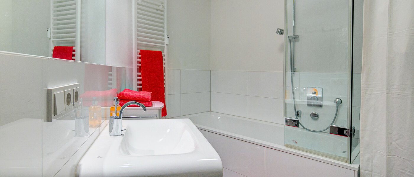 Flad München Glockenbachviertel 02 Badeværelse 8066