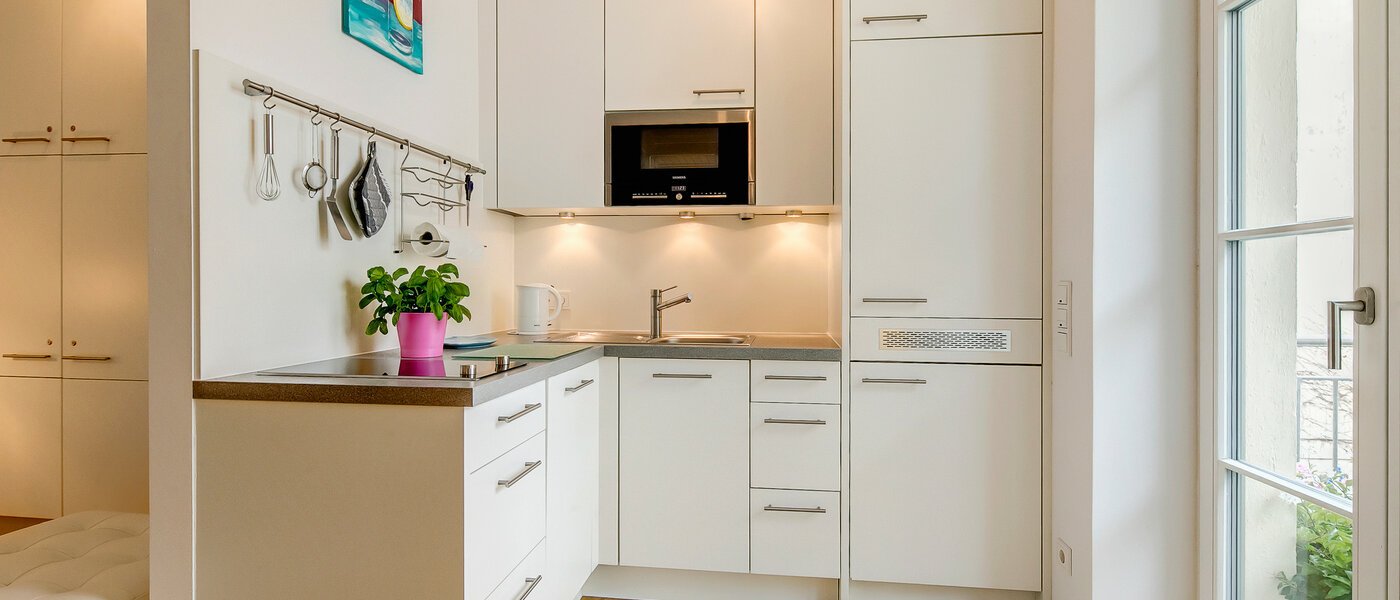 Плоский München Ludwigsvorstadt 01 Кухня 8085