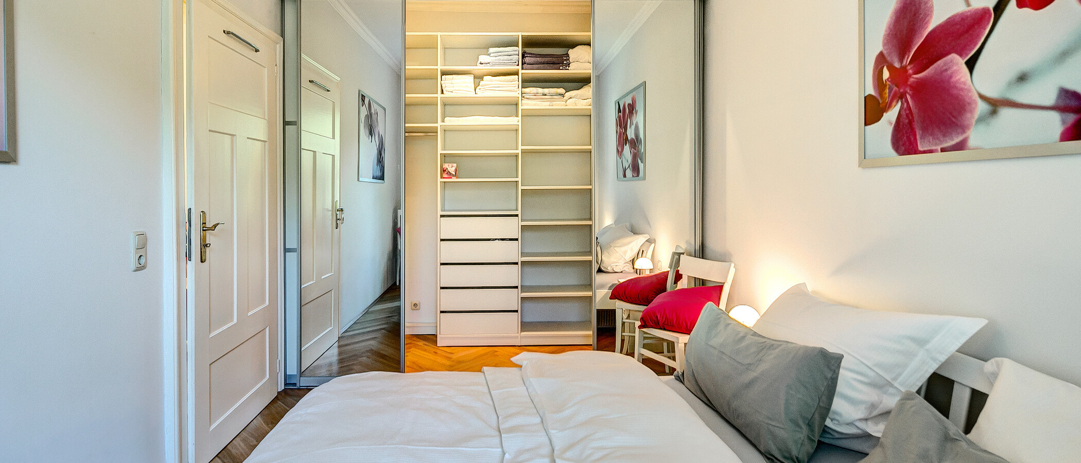 Ploché München Schwabing 02 Spálňa 8088