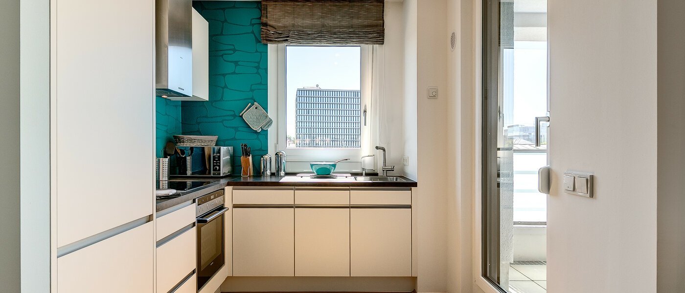 Flad München Nymphenburg 01 Køkken 8090