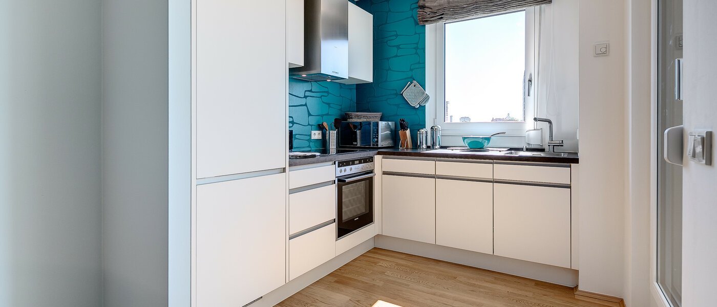 Flad München Nymphenburg 03 Køkken 8090