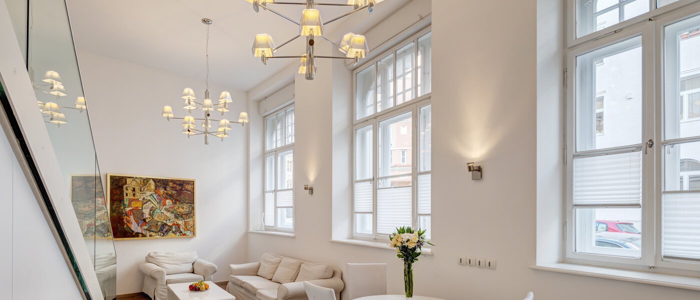 Галерия апартамент München Maxvorstadt 01 Дневна зона 8163