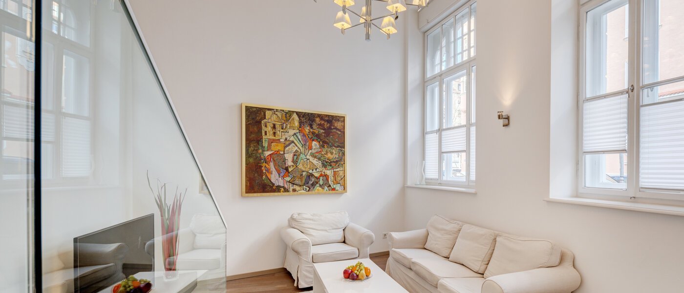 Галерия апартамент München Maxvorstadt 02 Дневна зона 8163