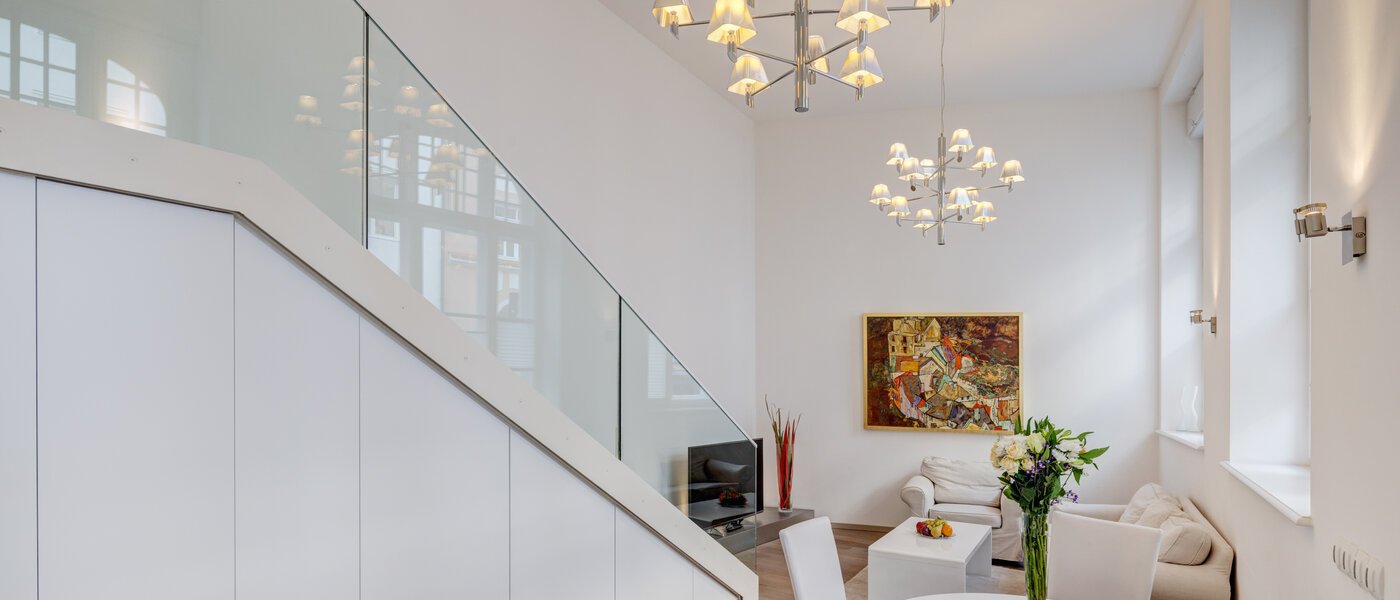 Галерия апартамент München Maxvorstadt 03 Дневна зона 8163