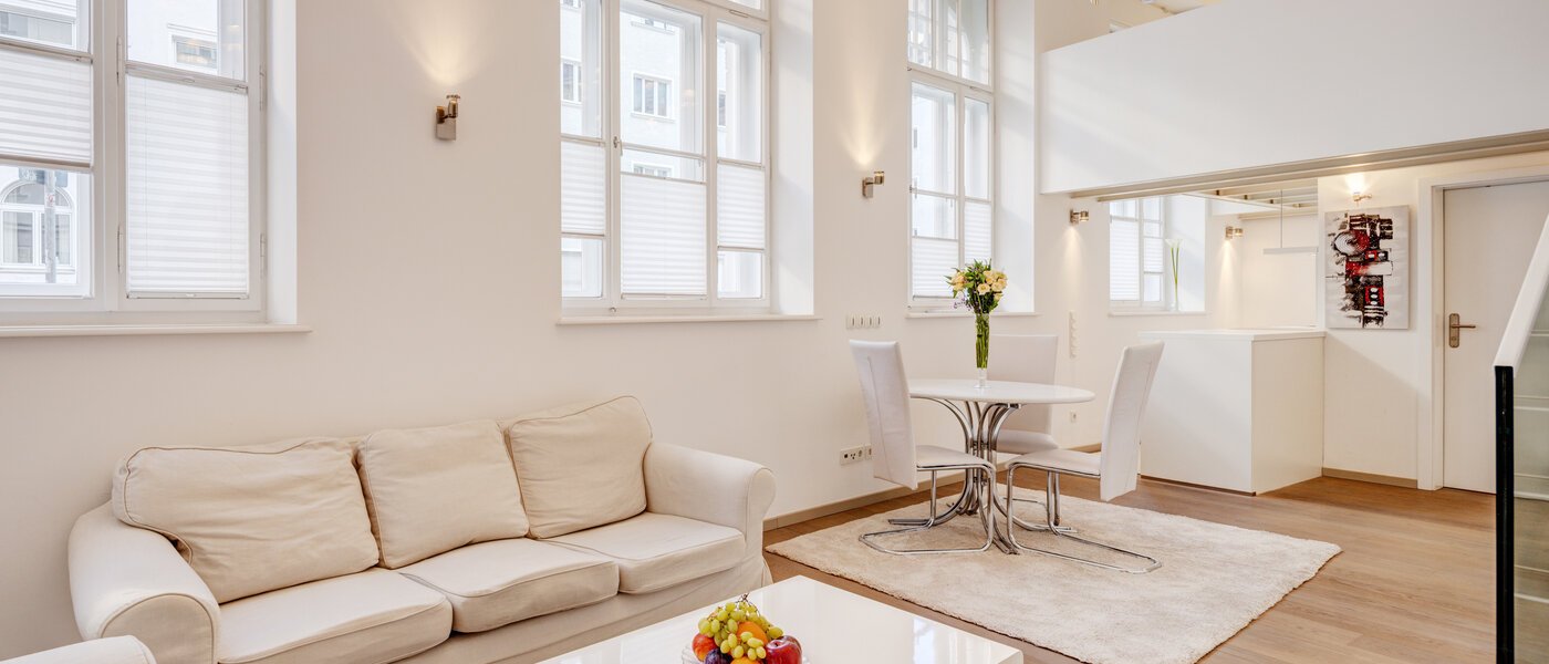 Галерия апартамент München Maxvorstadt 05 Дневна зона 8163