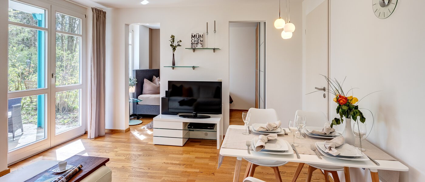 Kerti lakás Haar 04 Nappali 8167