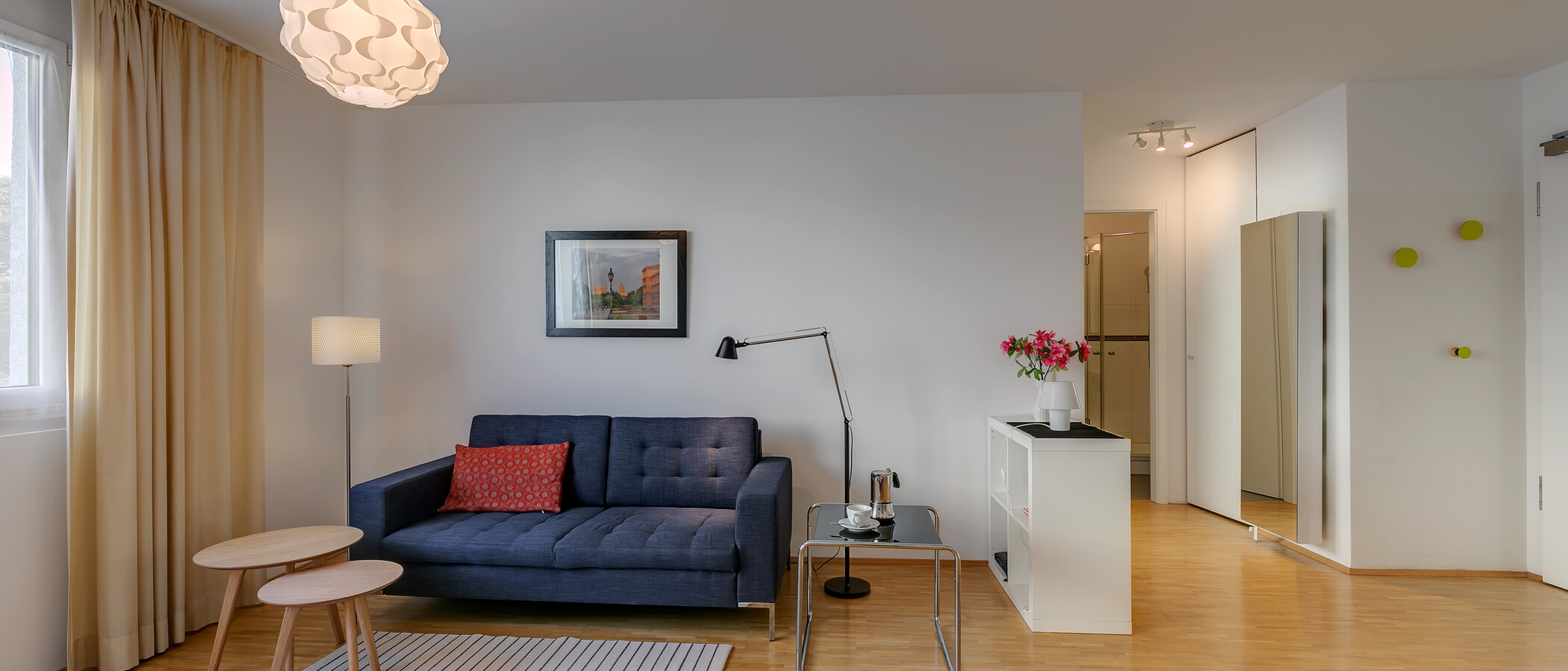 Flat München Haidhausen 01 Stue og oppholdsrom 8177