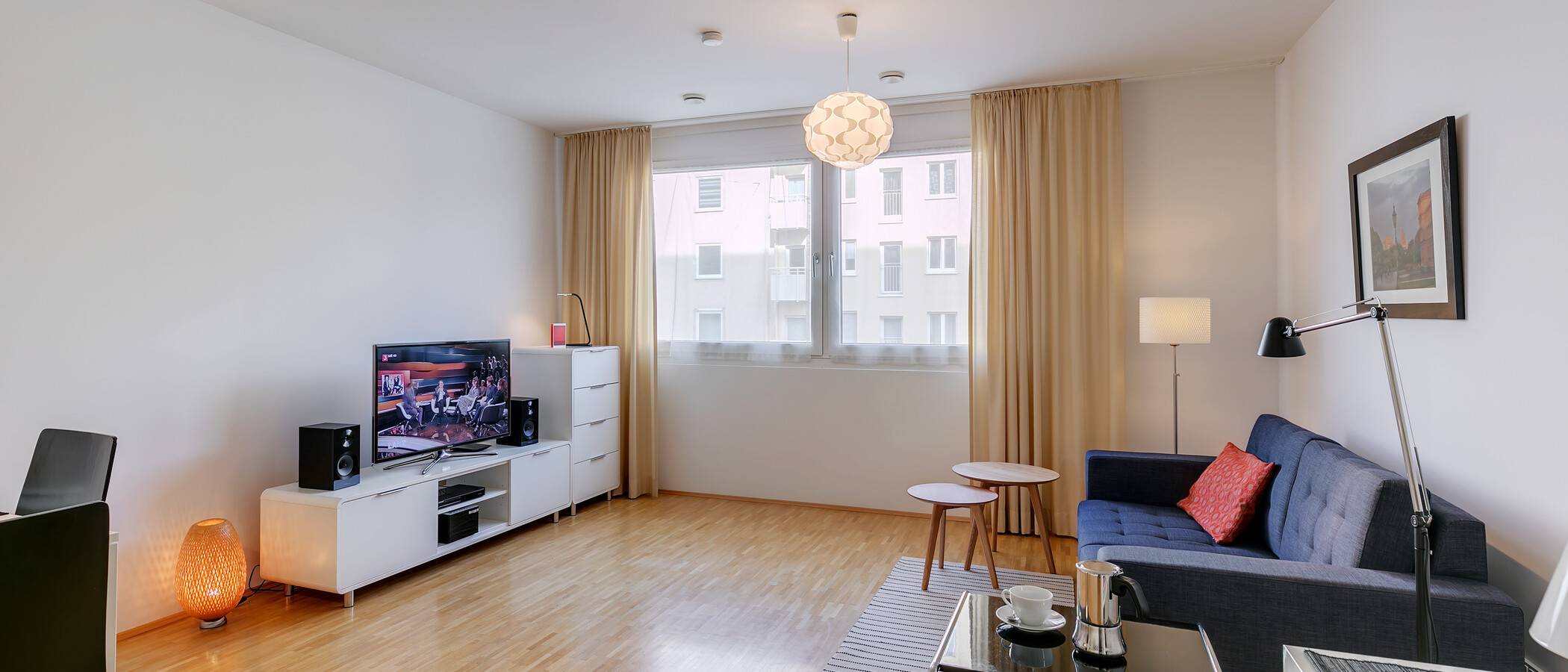 Flat München Haidhausen 02 Stue og oppholdsrom 8177