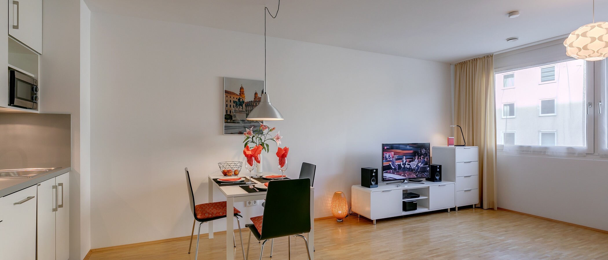 Flat München Haidhausen 03 Stue og oppholdsrom 8177