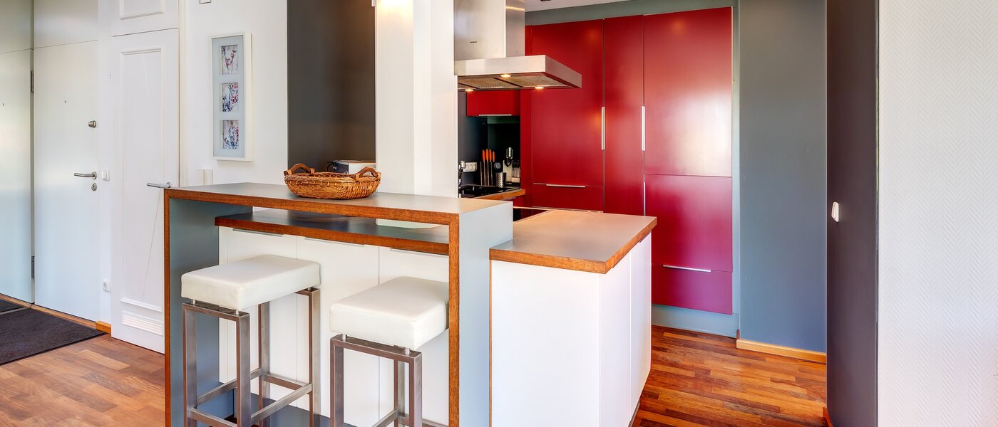 Çatı katı dairesi München Menterschwaige 01 Mutfak 8181