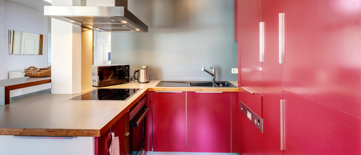 Çatı katı dairesi München Menterschwaige 02 Mutfak 8181