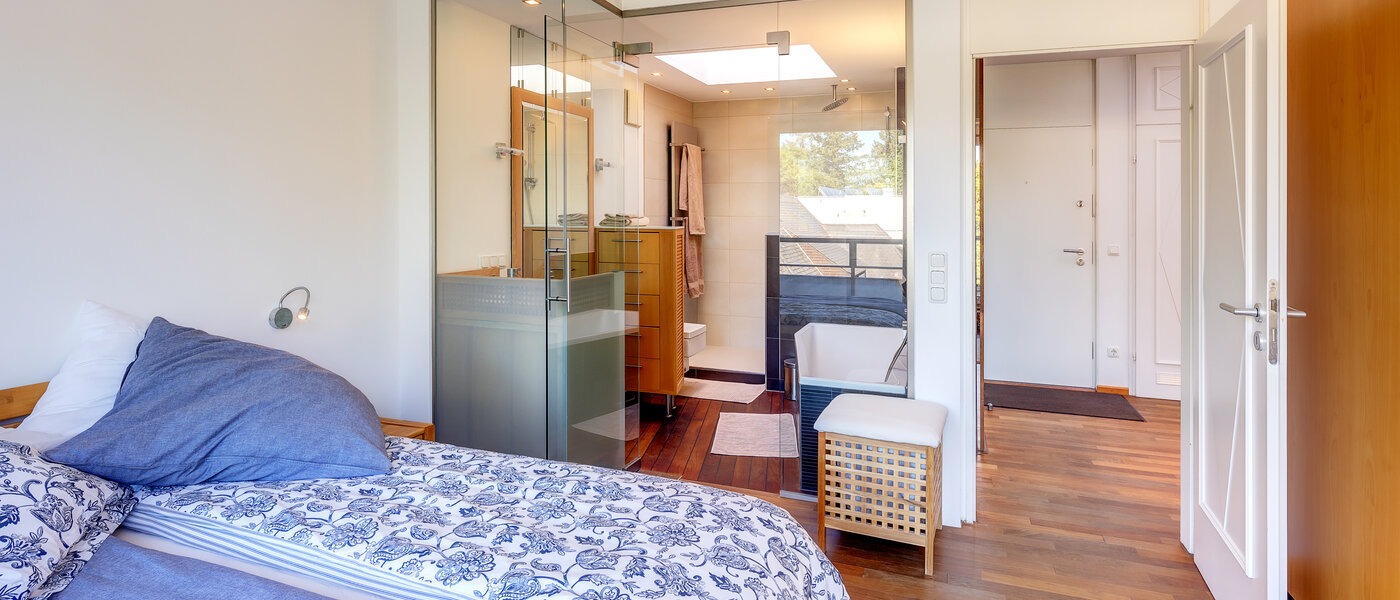 Çatı katı dairesi München Menterschwaige 02 Yatak Odası 8181