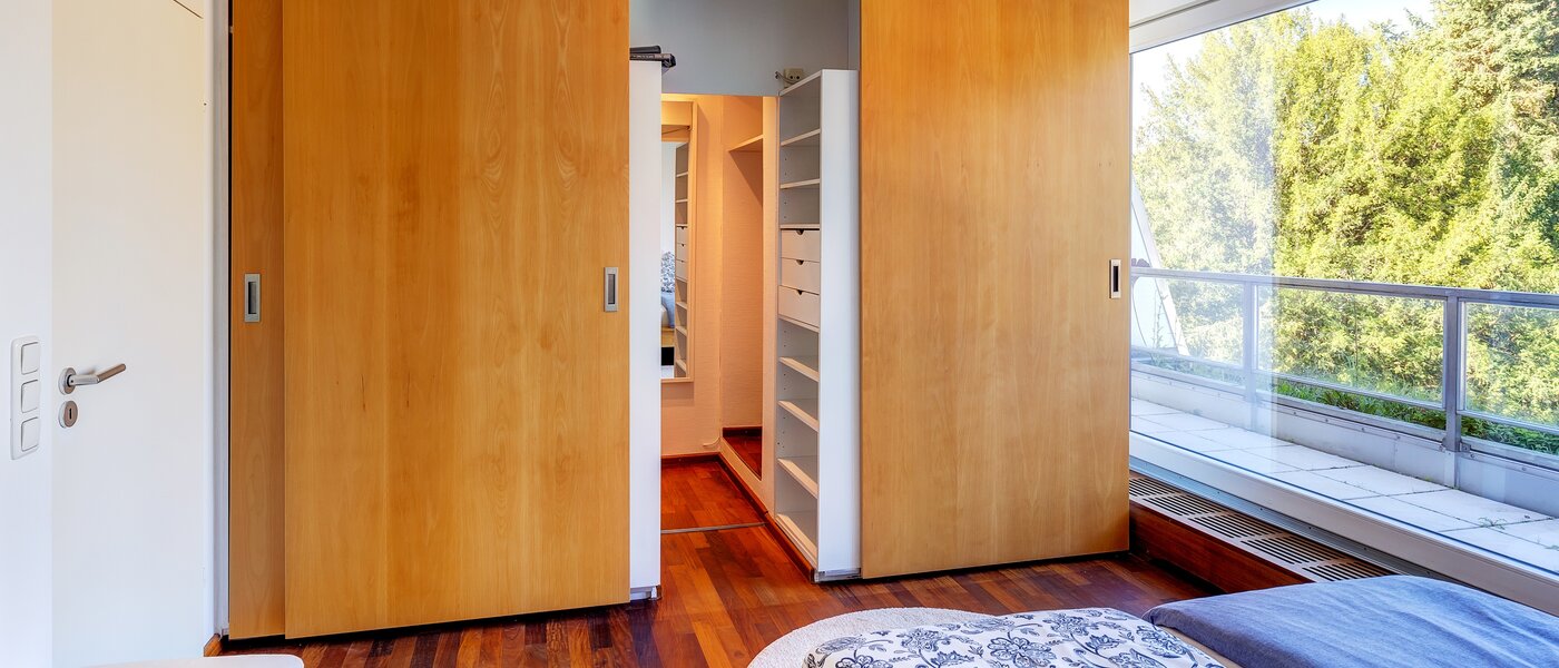 Çatı katı dairesi München Menterschwaige 03 Yatak Odası 8181