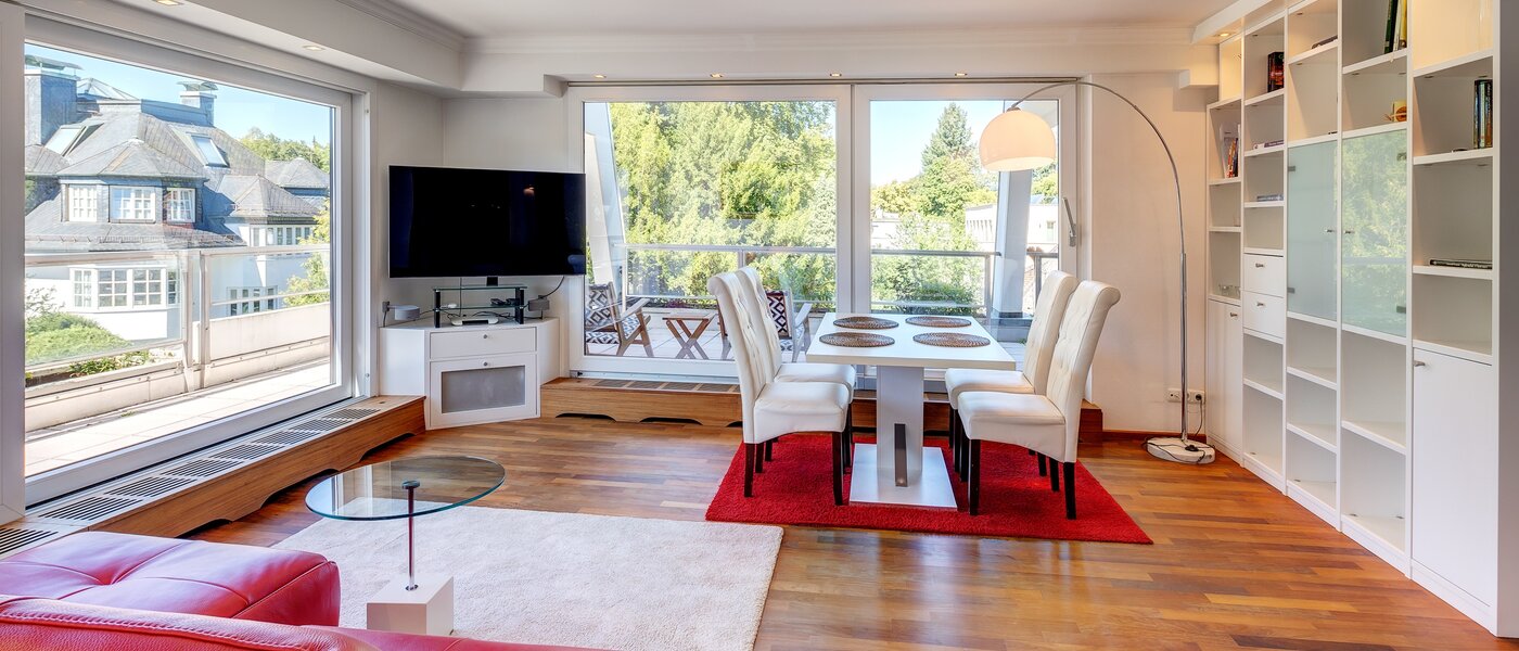 Çatı katı dairesi München Menterschwaige 04 Yaşam alanı 8181