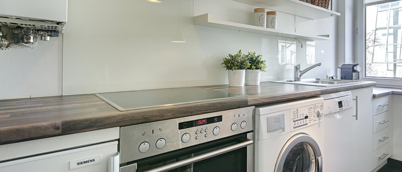 Ravna stran München Maxvorstadt - Universitätsviertel 02 Kuhinja 8243