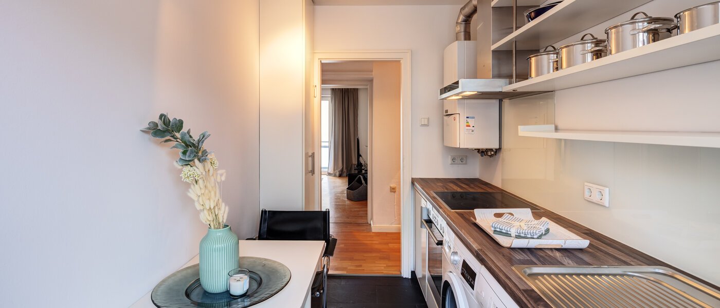 Плосък München Maxvorstadt - Universitätsviertel 03 Кухня 8243