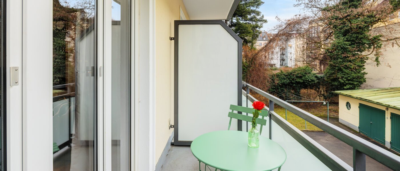 Плосък München Maxvorstadt - Universitätsviertel 03 Балкон 8243