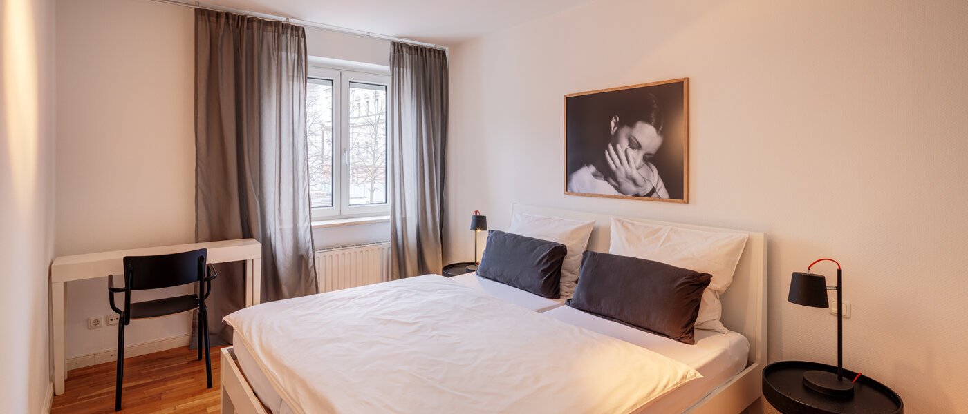 Плосък München Maxvorstadt - Universitätsviertel 02 Спалня 8243