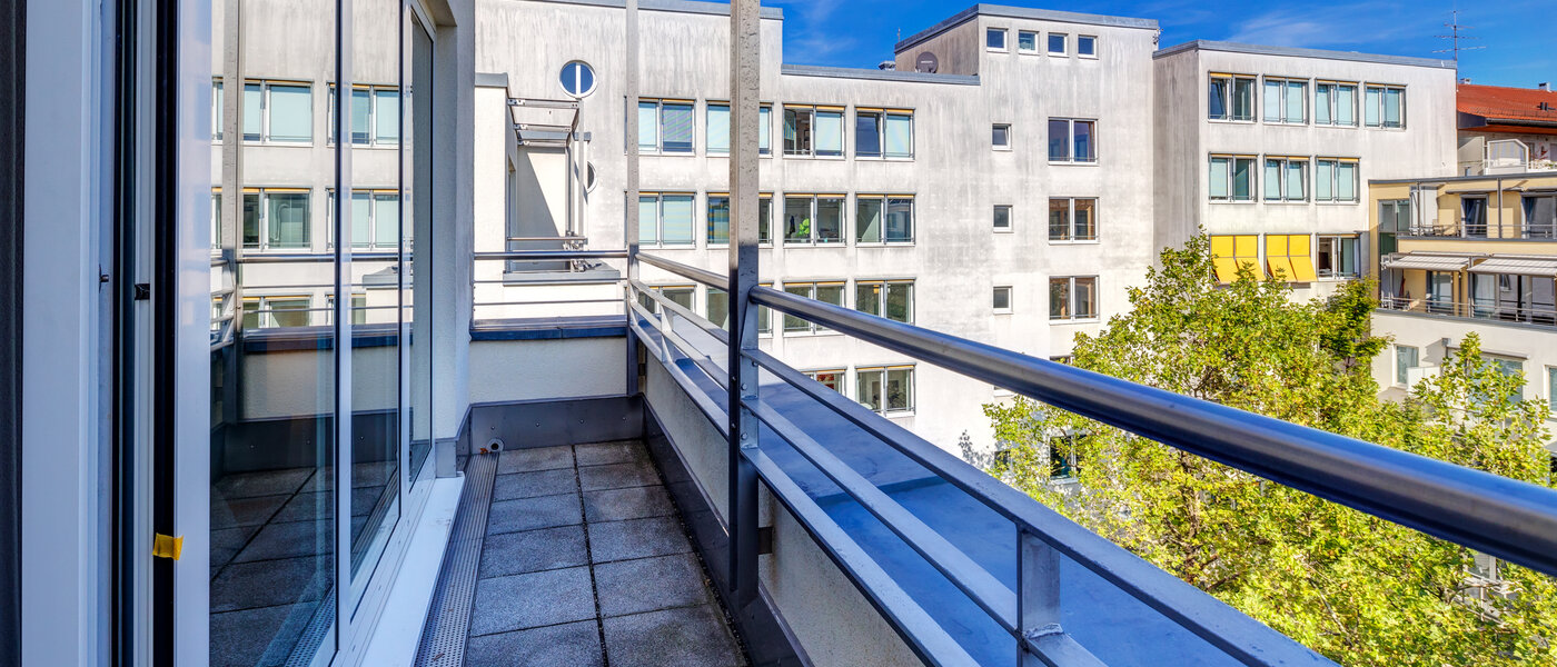 Flad München Maxvorstadt - Universitätsviertel 01 Balkon 8264
