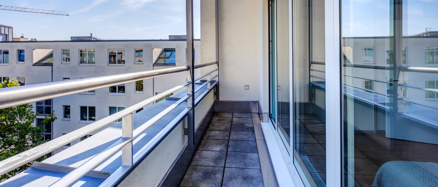 Flad München Maxvorstadt - Universitätsviertel 02 Balkon 8264