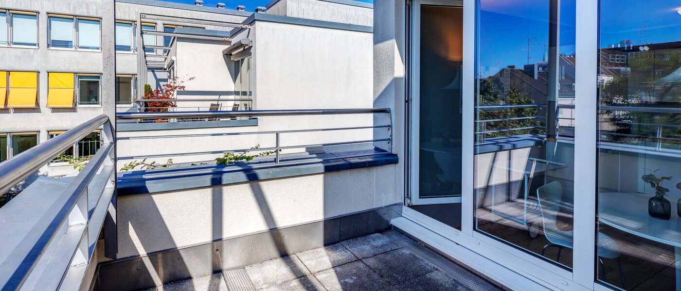 Flad München Maxvorstadt - Universitätsviertel 01 Terrasse 8264