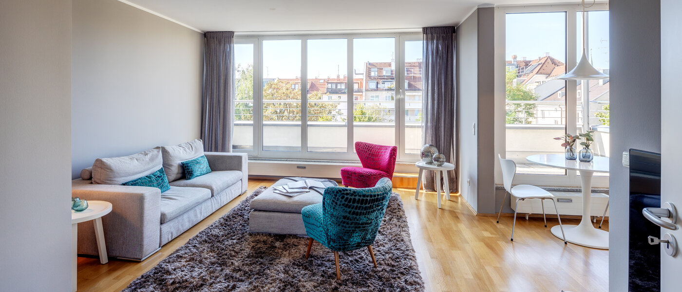 Flad München Maxvorstadt - Universitätsviertel 02 Opholdsområde 8264