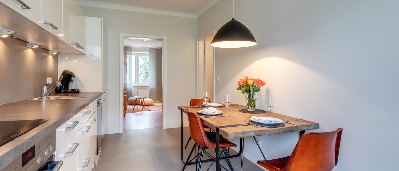 Płaski München Schwabing 04 Kuchnia 8281