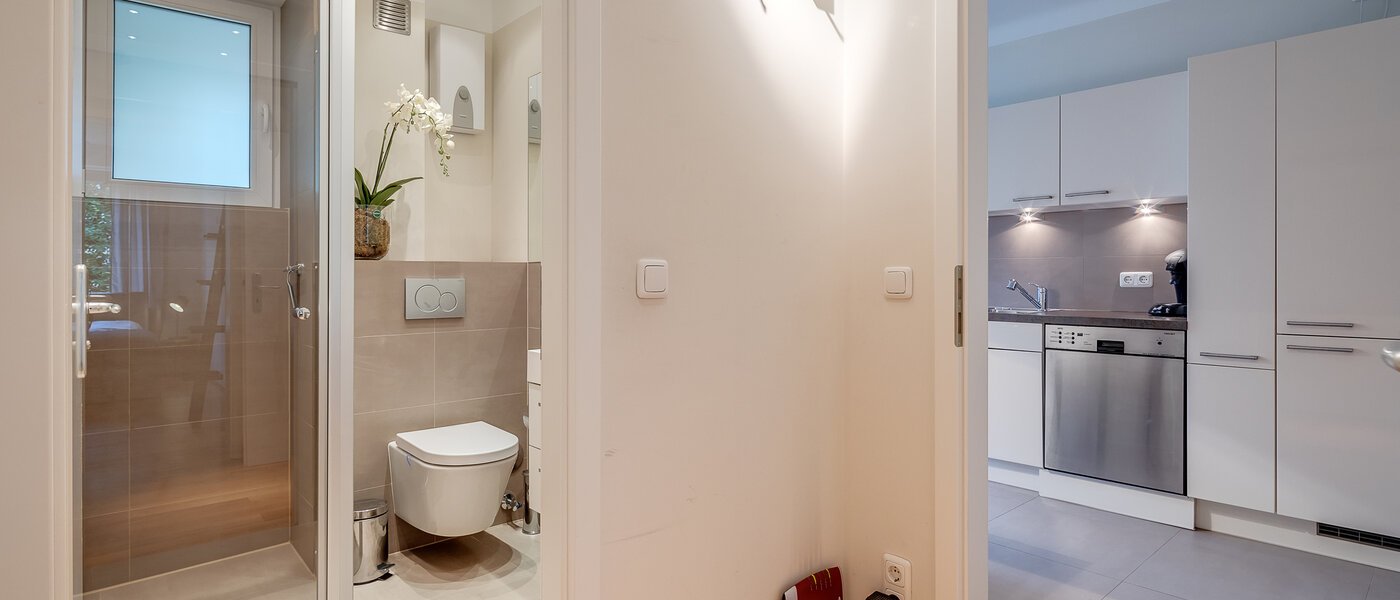 Płaski München Schwabing 03 Korytarz/przejście 8281