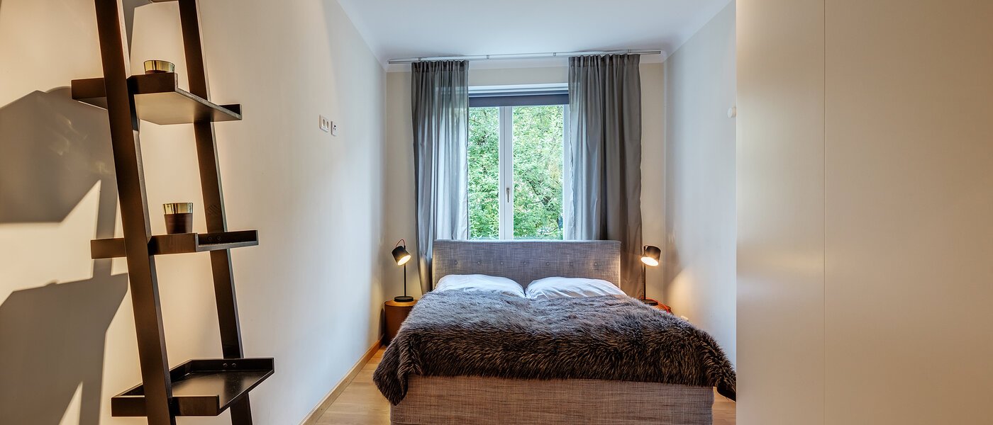 Płaski München Schwabing 02 Sypialnia 8281