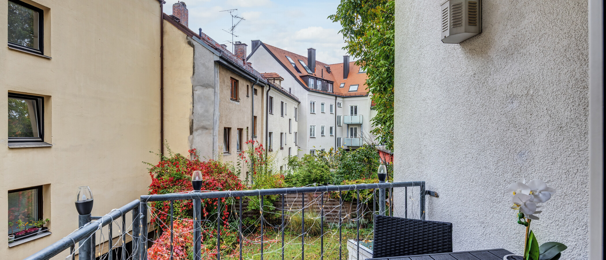 Ploché München Untergiesing 01 Balkón 8397