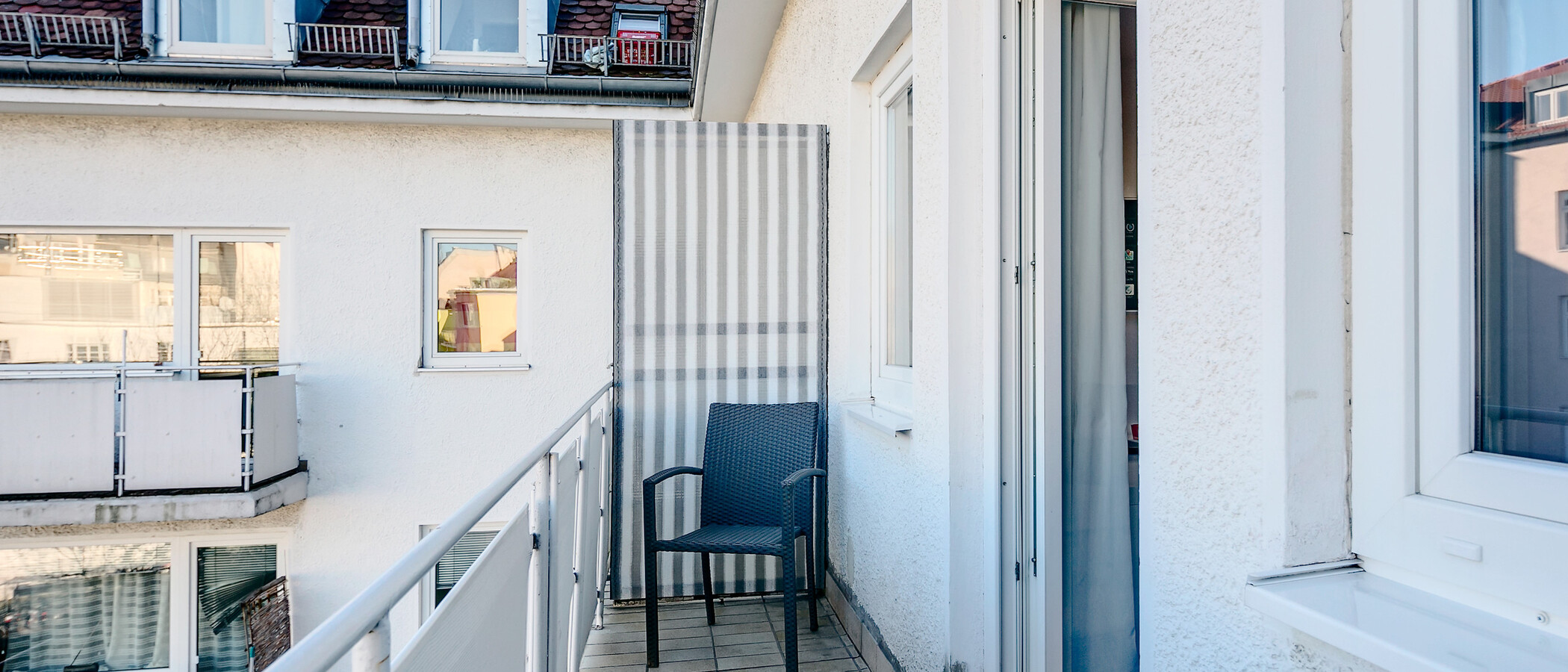 Ravna stran München Isarvorstadt 02 Balkon 8449