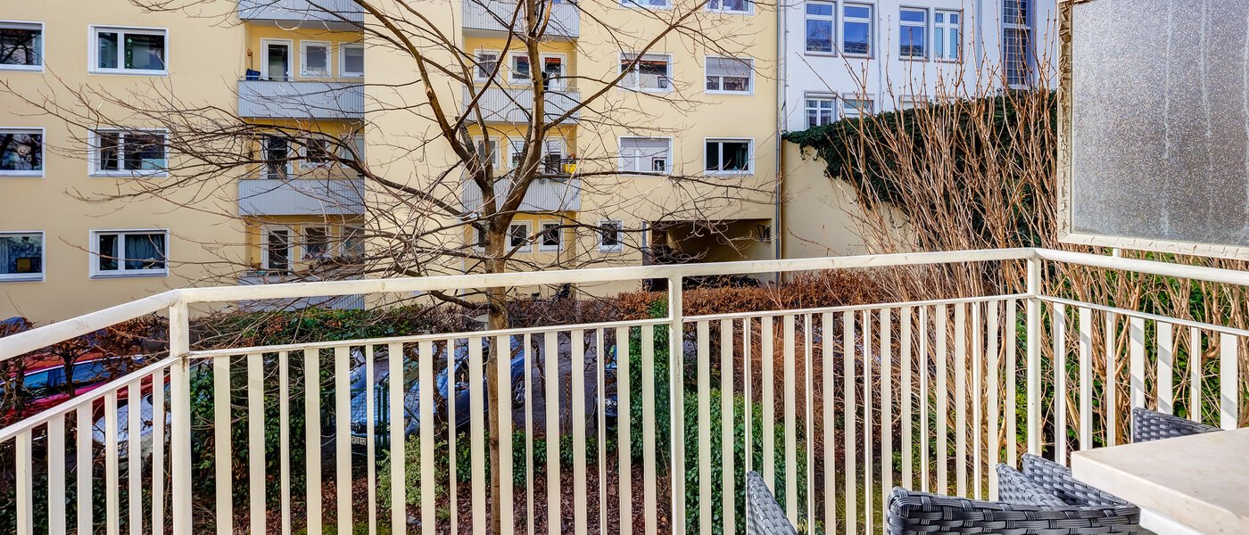 플랫 München Maxvorstadt - Museumsviertel 02 발코니 8504