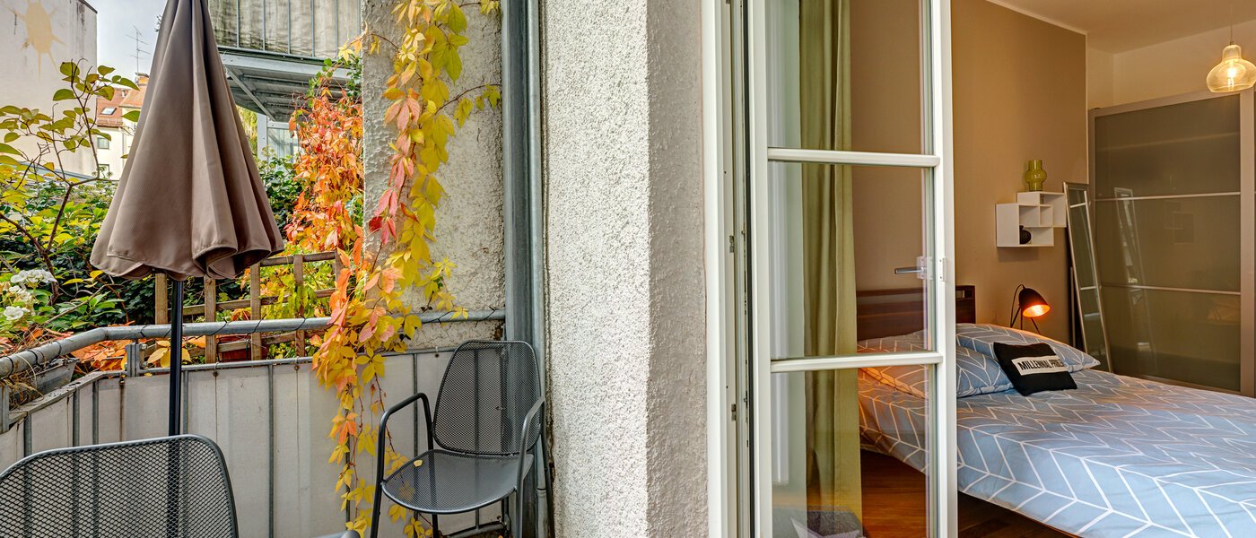 Ploché München Maxvorstadt - Universitätsviertel 02 Balkón 8558