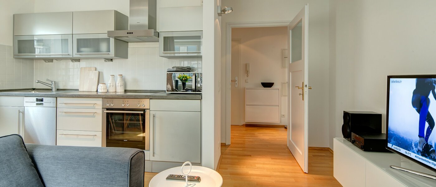 플랫 München Lehel 02 주방 8569